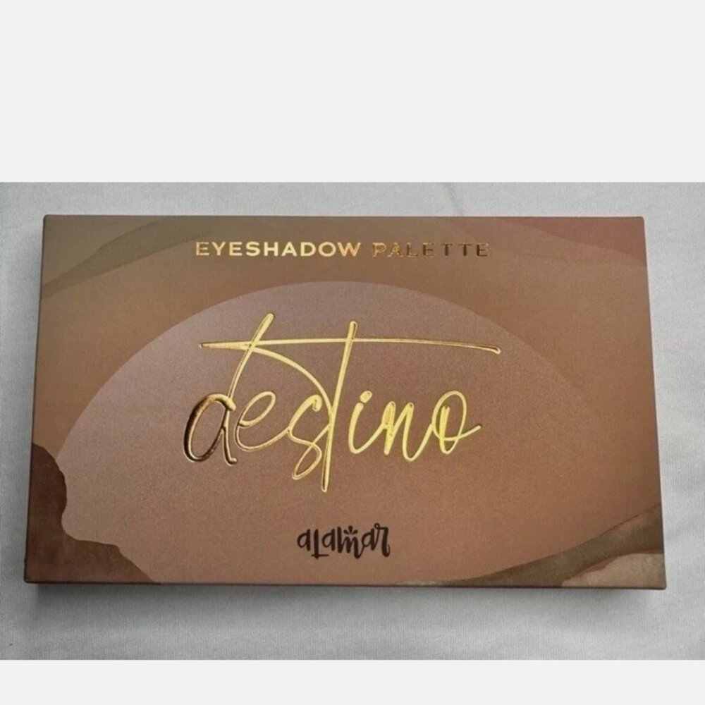Alamar Cosmetics Destino Eyeshadow Palette 10 Pans Multiple Shades NEW